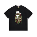 BAPE Green Camo Ape Head Graphic T-Shirt ¡ª front