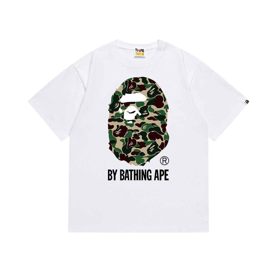 BAPE Green Camo Ape Head Graphic T-Shirt ¡ª hero