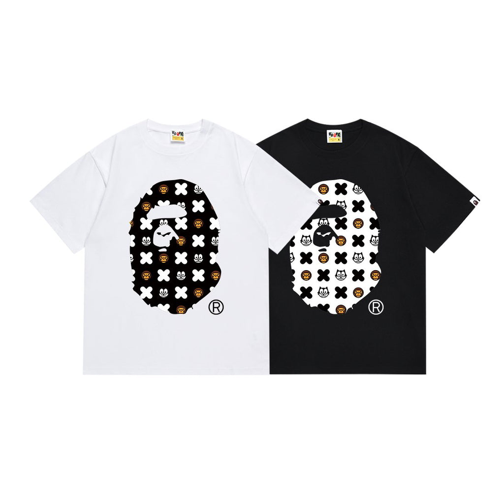 BAPE Oval Character Graphic T-Shirt ¡ª comparison