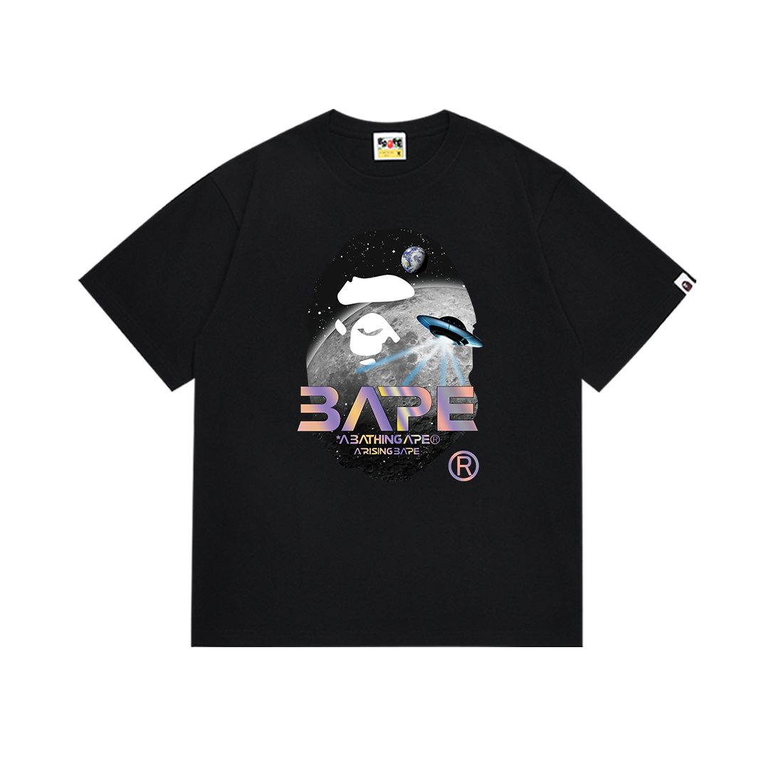 BAPE Space Ape Graphic Short-Sleeve T-Shirt ¡ª front