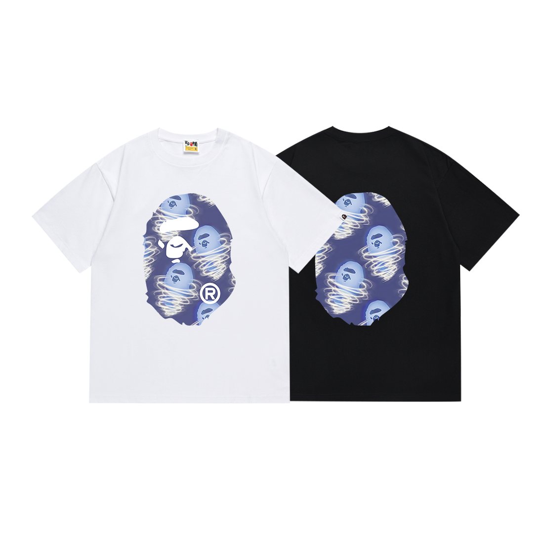 BAPE Ape-Head Graphic T-Shirt ¡ª comparison