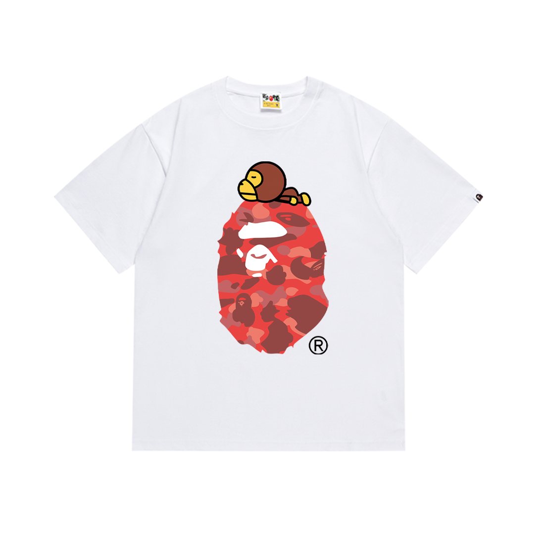 BAPE Large Front Graphic Short-Sleeve T-Shirt ¡ª front