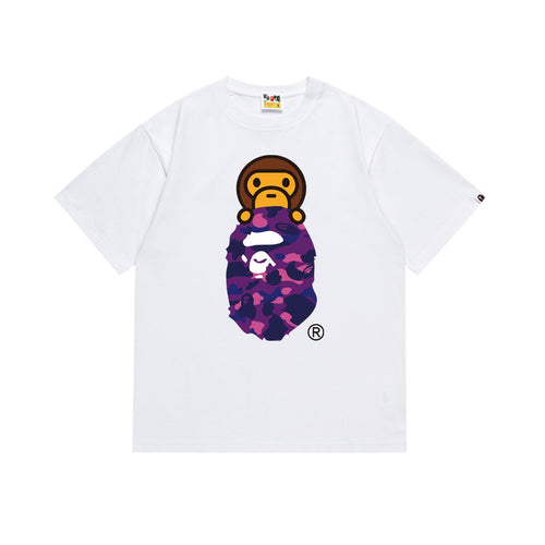 BAPE Camo Ape-Head Graphic T-Shirt ¡ª front