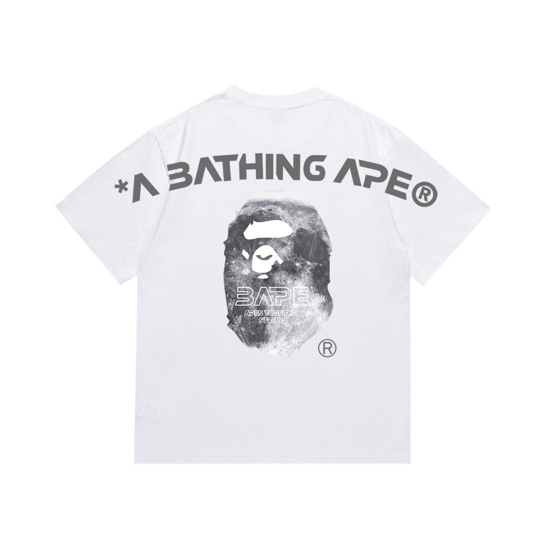 BAPE Ape-Head Graphic Short-Sleeve T-Shirt ¡ª back