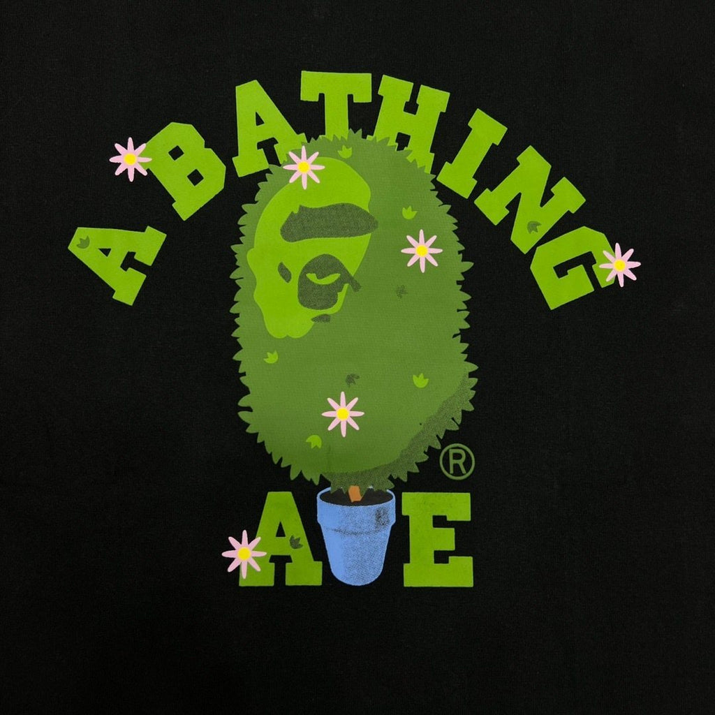 BAPE Green Camo Face Graphic T-Shirt ¡ª detail