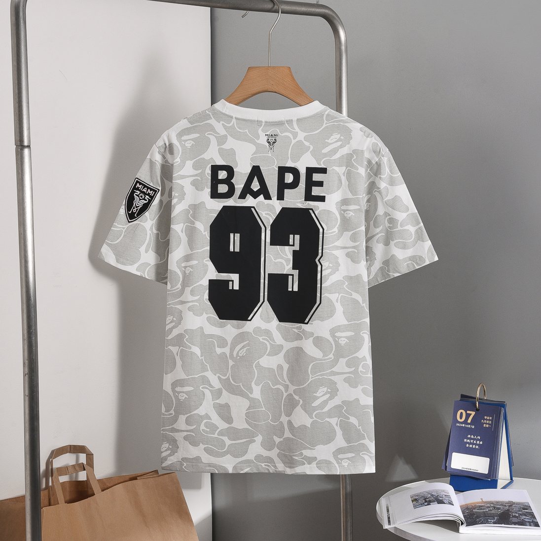 BAPE Miami 93 Camo Graphic T-Shirt ¡ª back