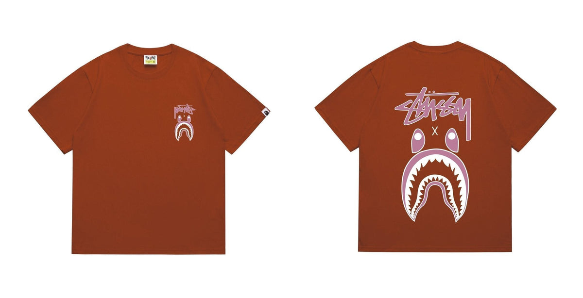 BAPE Tonal Shark Wordmark Graphic T-Shirt ¡ª comparison