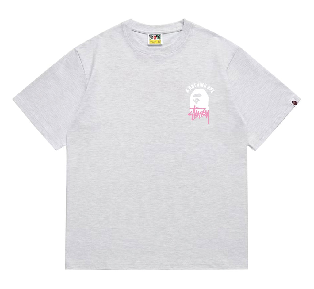 BAPE White Ape Back Graphic T-Shirt ¡ª front