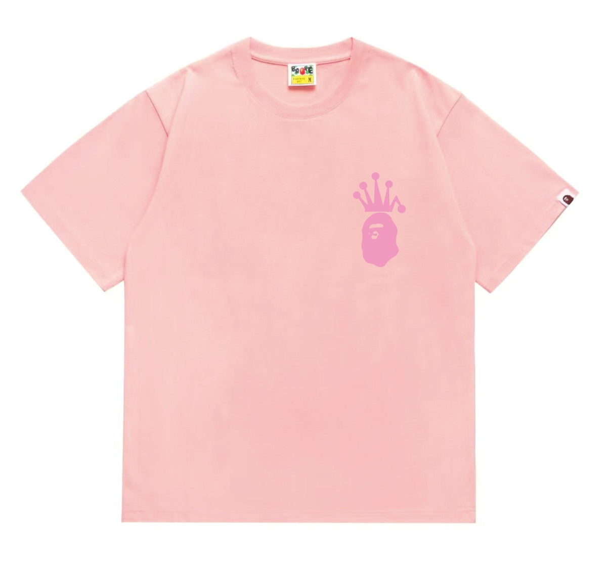 BAPE Crowned Ape Back Graphic Short-Sleeve T-Shirt ¡ª front