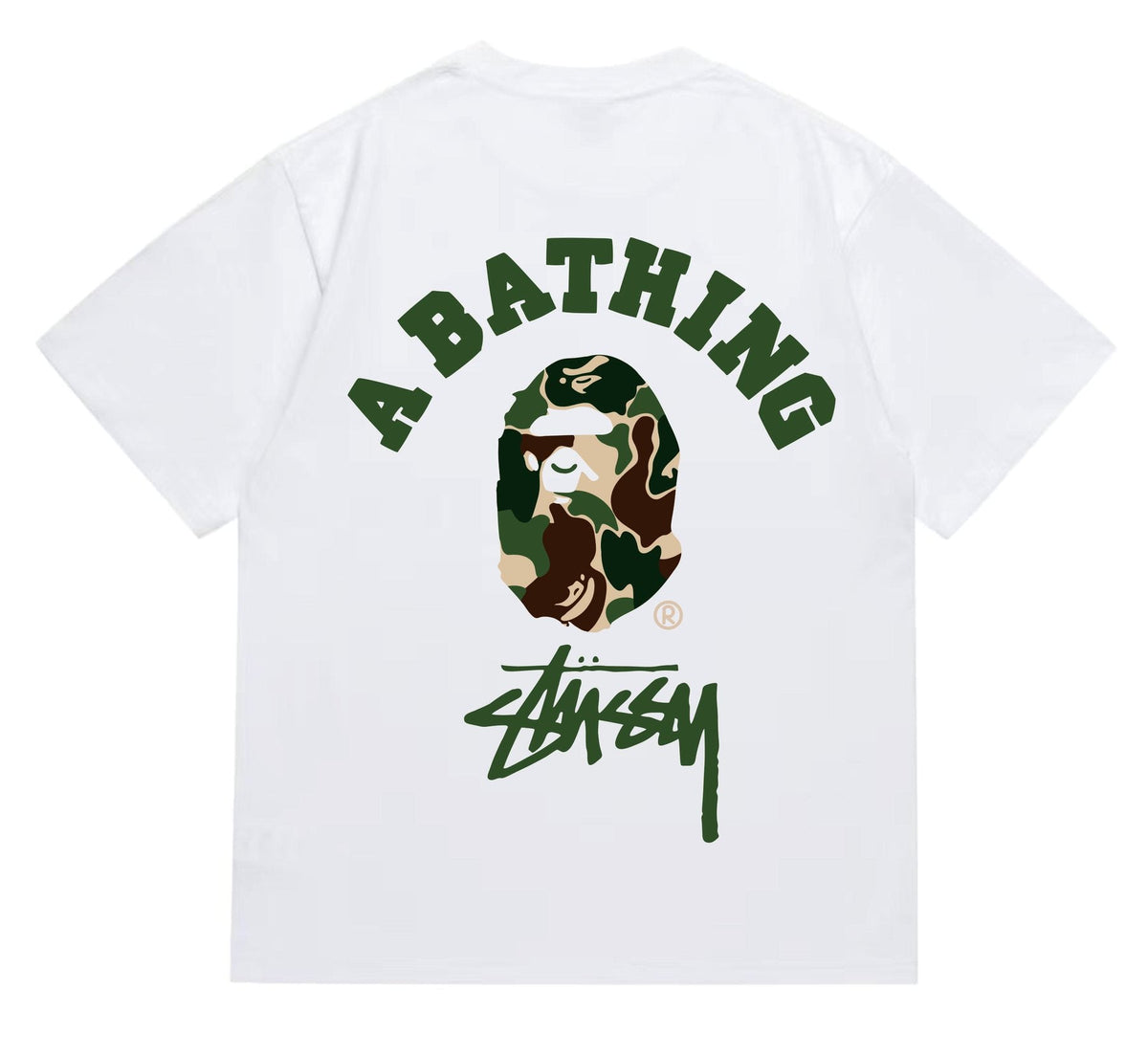 BAPE Back Graphic Short-Sleeve T-Shirt ¡ª back