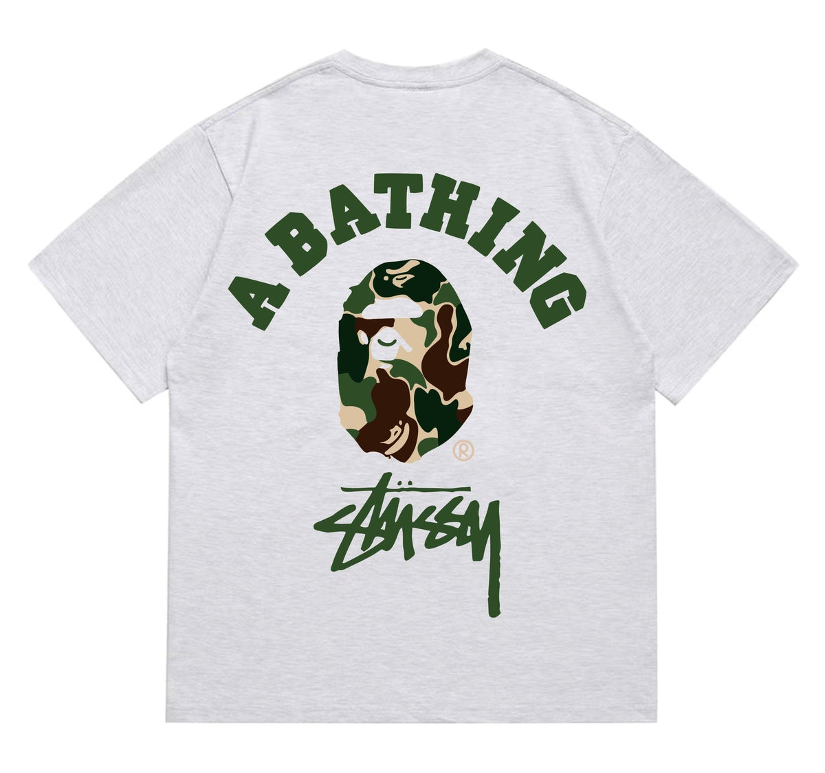 BAPE Back Graphic Short-Sleeve T-Shirt ¡ª back