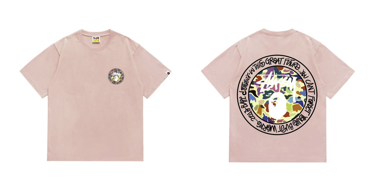 BAPE Circular Ape Graphic T-Shirt ¡ª comparison