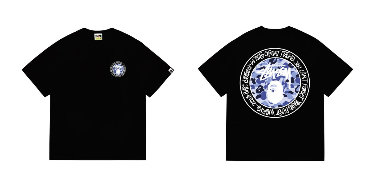 BAPE White-Ring Camo Back Graphic T-Shirt ¡ª hero