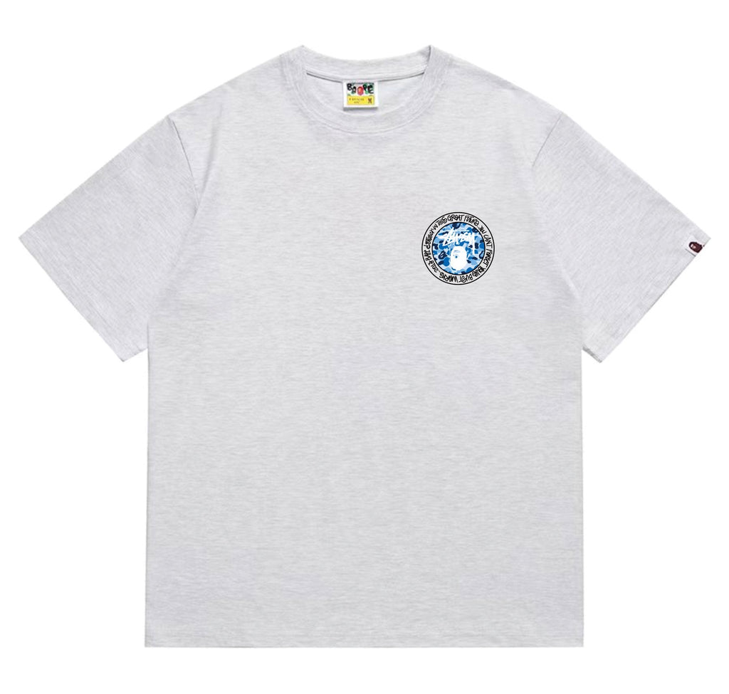 BAPE Circular Camo Back Graphic T-Shirt ¡ª front