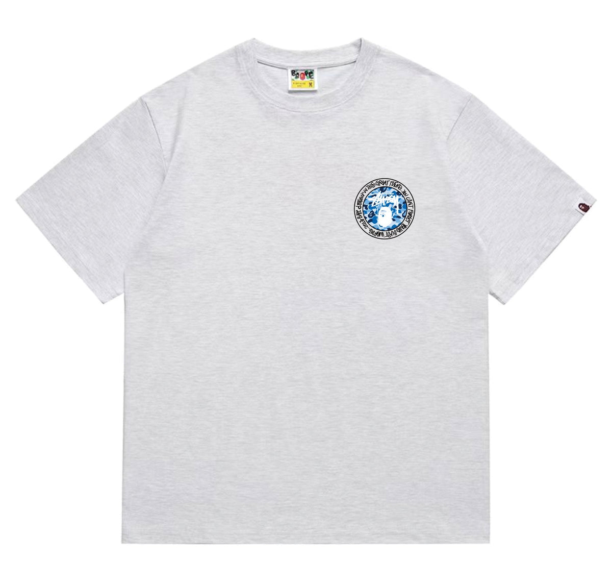 BAPE Circular Camo Back Graphic T-Shirt ¡ª front