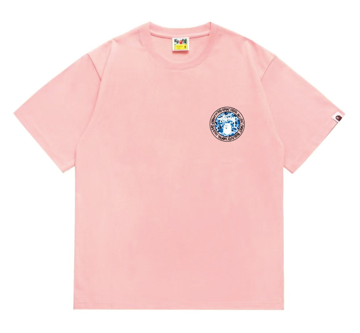 BAPE Circular Camo Back Graphic T-Shirt ¡ª front