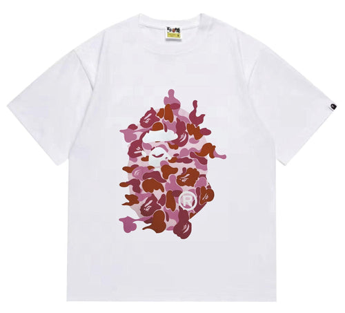 BAPE Camouflage Ape Face Graphic T-Shirt ¡ª hero