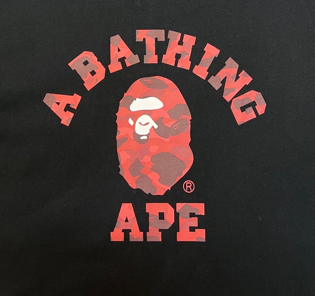 BAPE Ape Head Graphic Short-Sleeve T-Shirt ¡ª detail