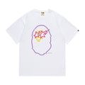 BAPE Star Sunglasses Cartoon Graphic T-Shirt ¡ª front