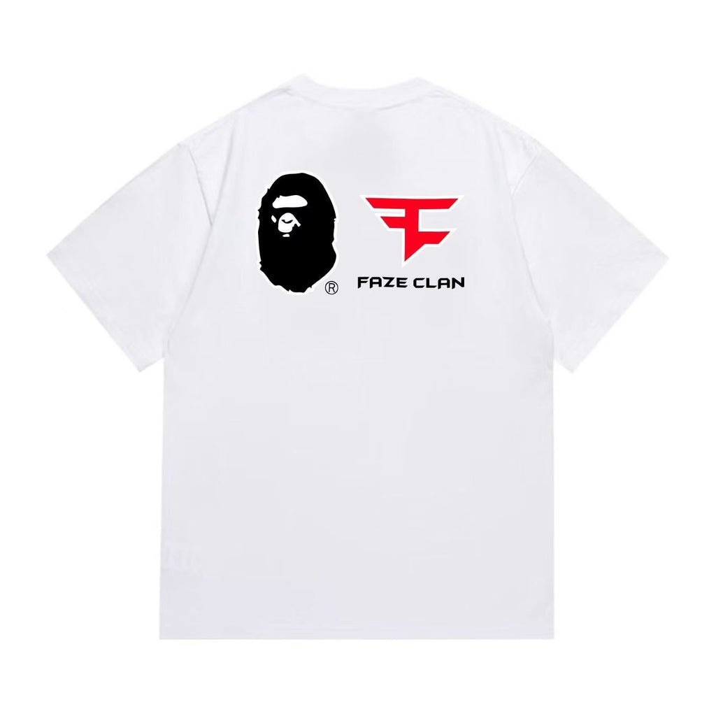 BAPE FaZe Clan Ape Head Graphic T-Shirt ¡ª back