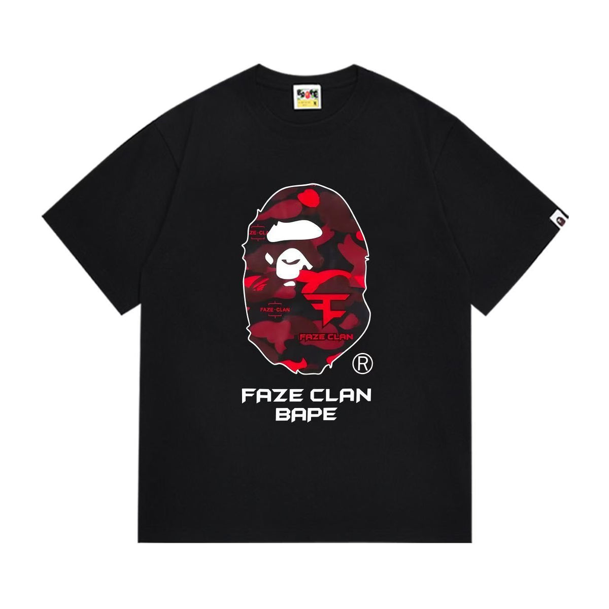 BAPE FaZe Clan Ape Head Graphic T-Shirt ¡ª hero