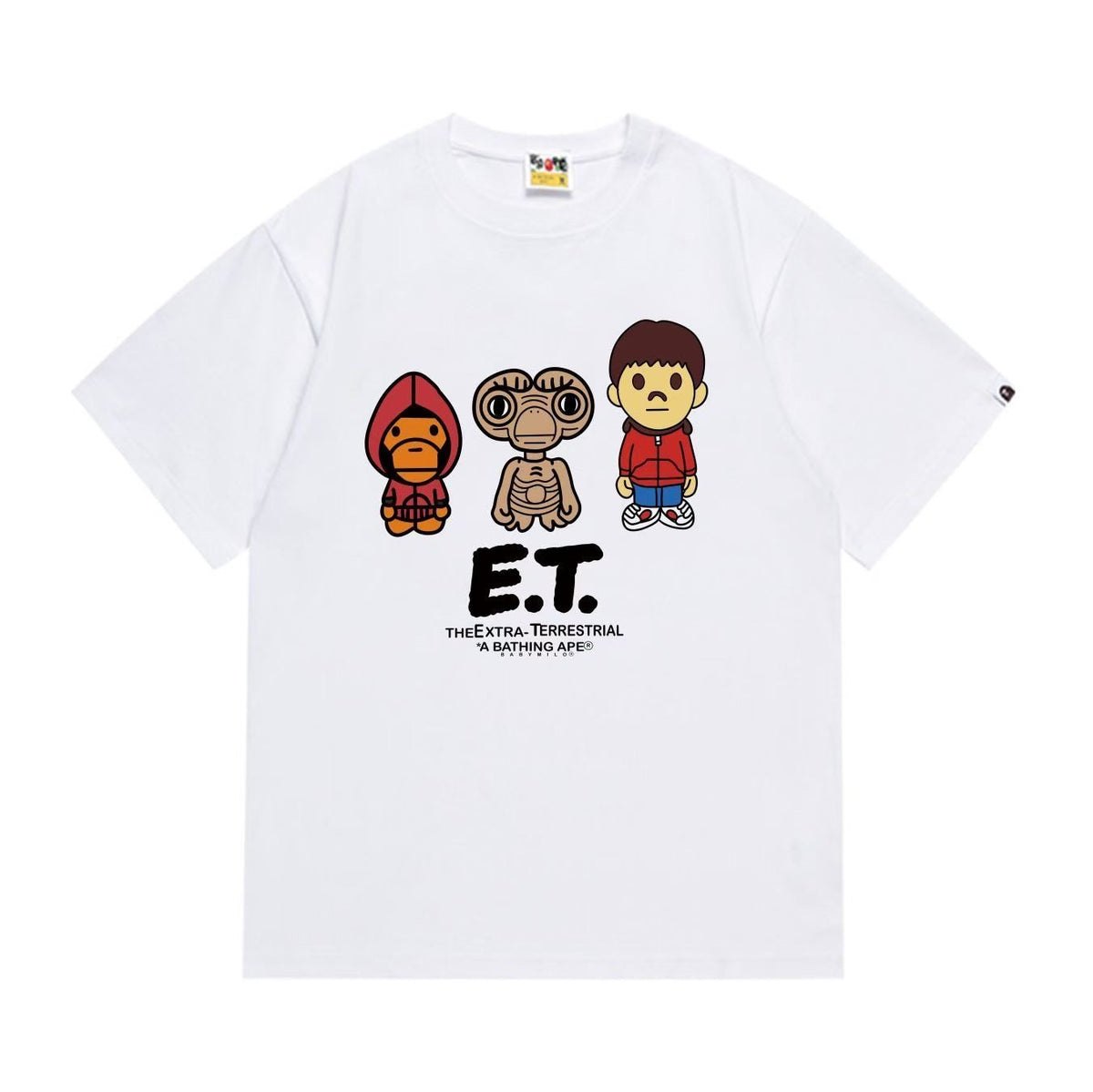 BAPE E.T. Character Graphic Short-Sleeve T-Shirt ¡ª hero