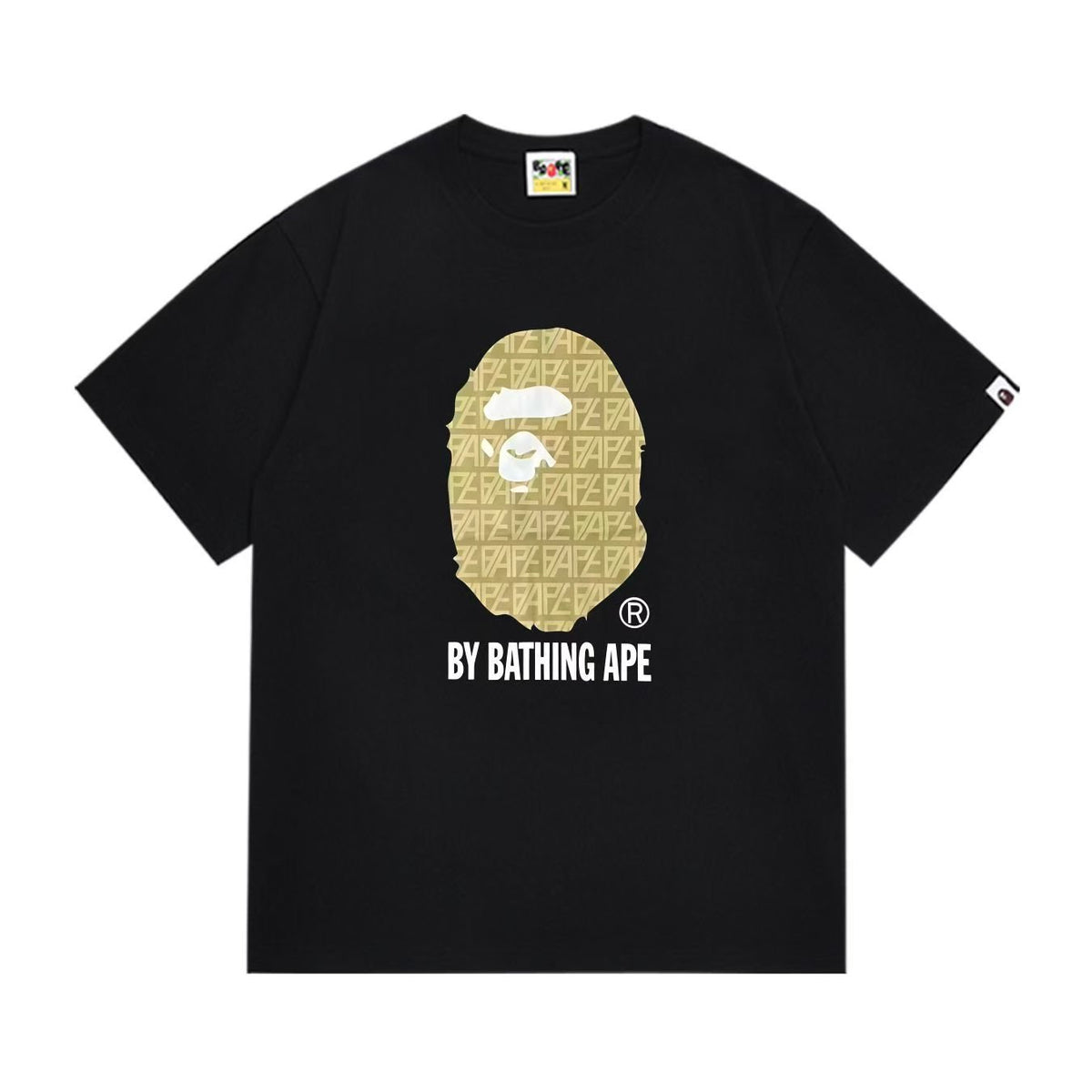 BAPE Gold Ape Head Graphic T-Shirt ¡ª hero