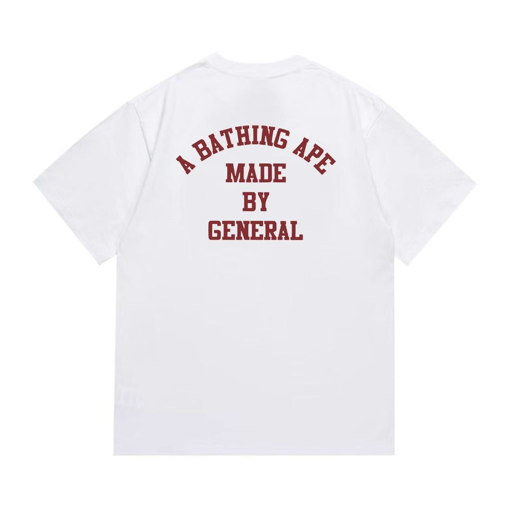 BAPE Red Chest & Back Graphic Short-Sleeve T-Shirt ¡ª back