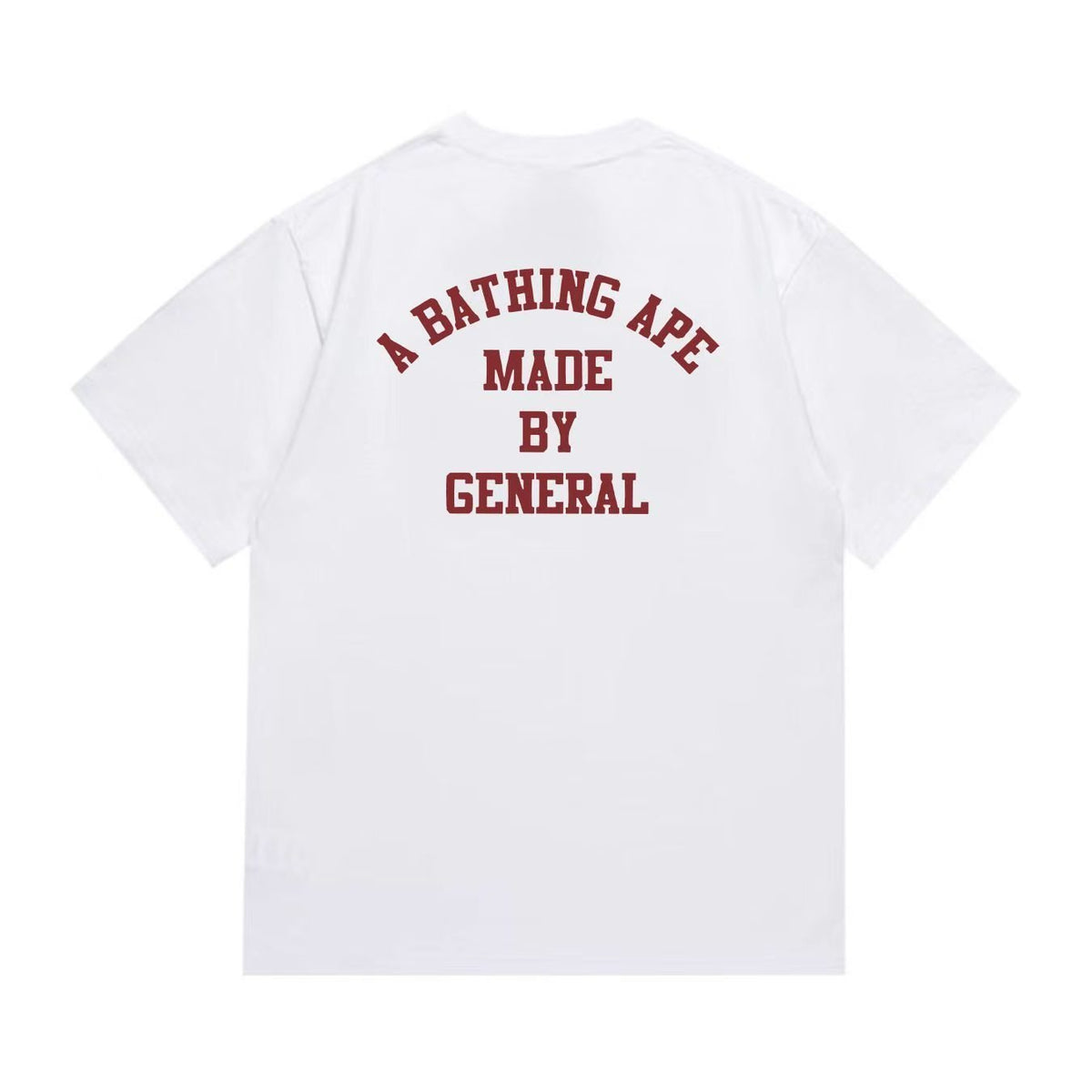 BAPE Red Chest & Back Graphic Short-Sleeve T-Shirt ¡ª back
