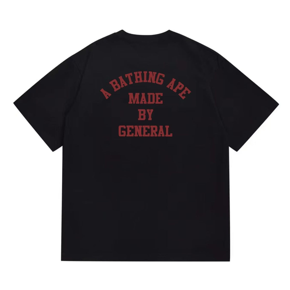 BAPE Red Chest & Back Graphic Short-Sleeve T-Shirt ¡ª back