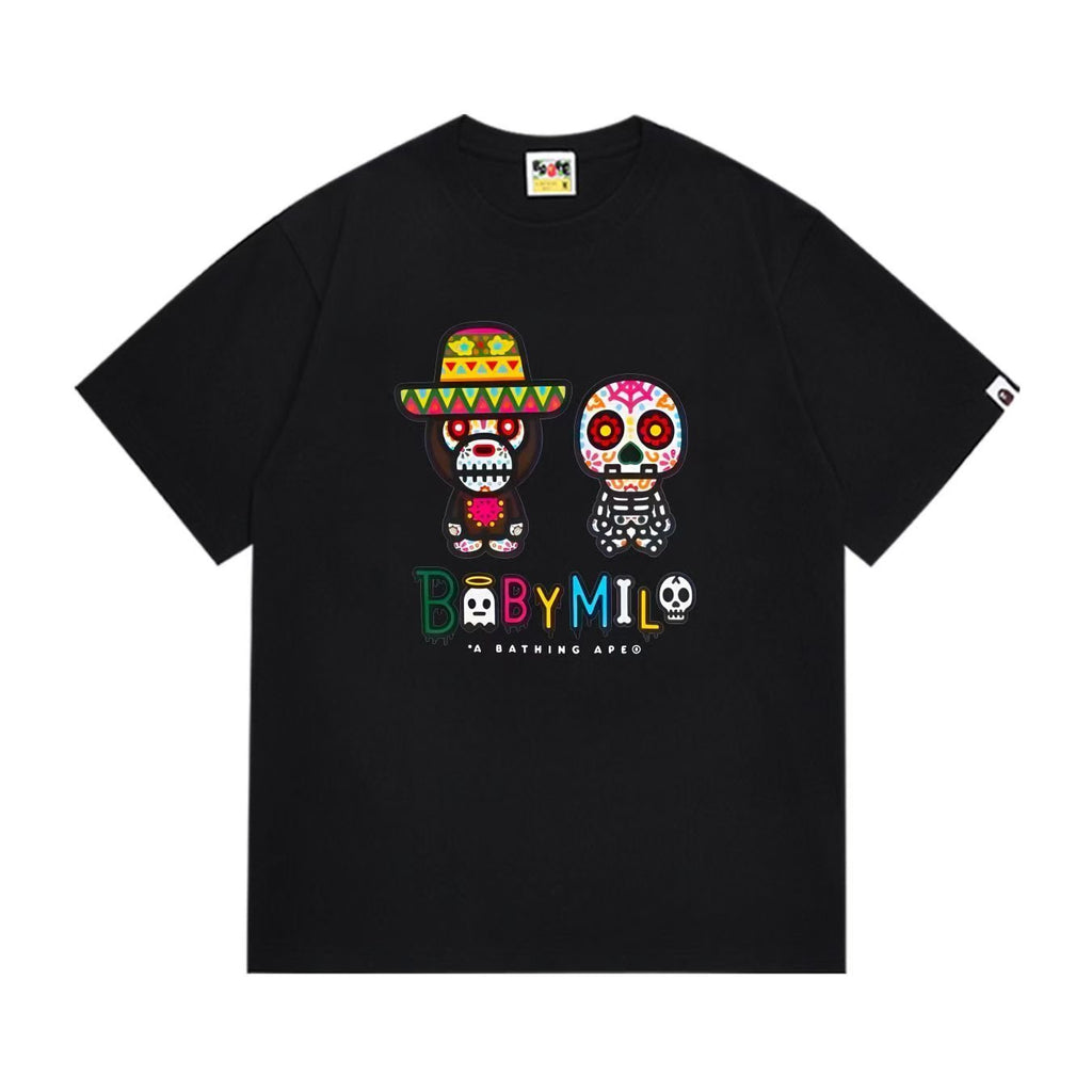 BAPE Baby Milo Sugar Skull Graphic T-Shirt ¡ª hero
