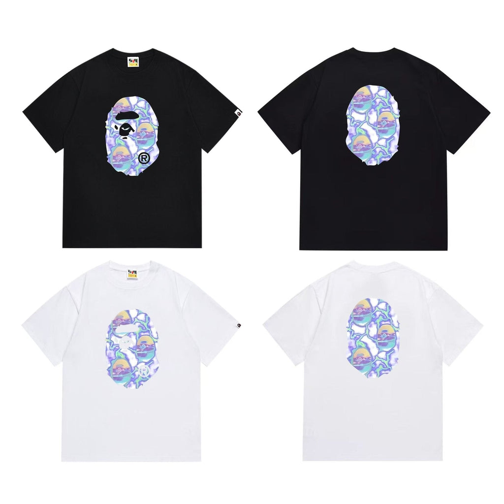 BAPE Front and Back Graphic T-Shirt ¡ª comparison