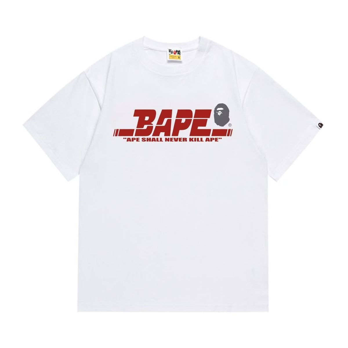 BAPE Red Wordmark Graphic T-Shirt ¡ª hero
