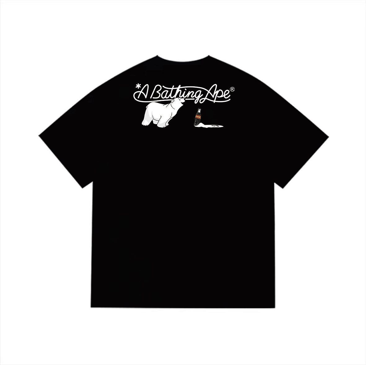BAPE Polar Bear Coca-Cola Graphic T-Shirt ¡ª back