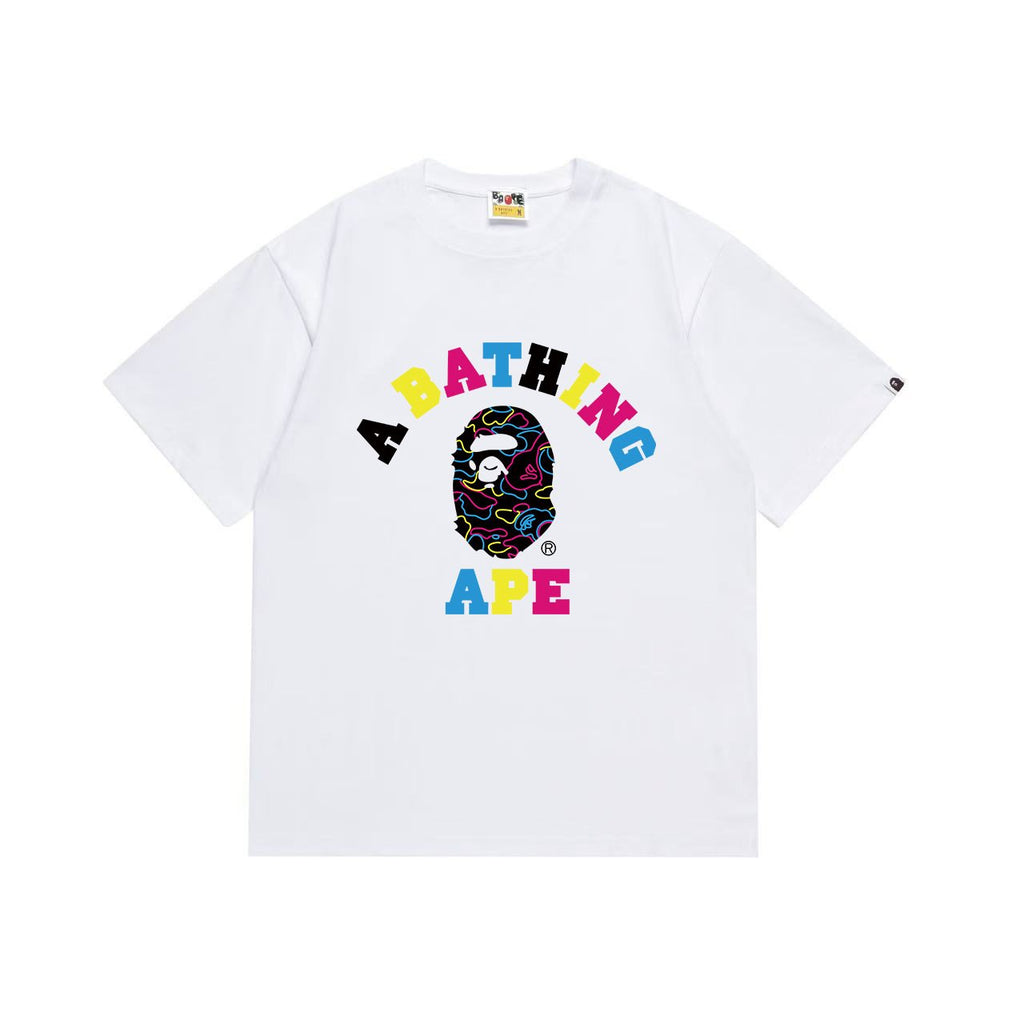 BAPE Multicolor Front Graphic Short-Sleeve T-Shirt ¡ª hero