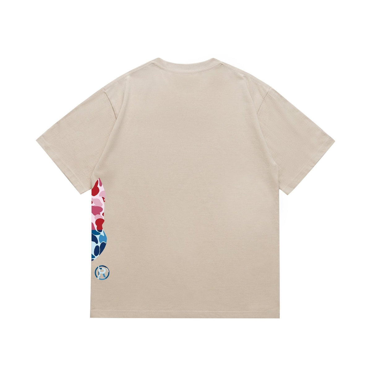 BAPE Multicolor Ape-Head Graphic T-Shirt ¡ª back