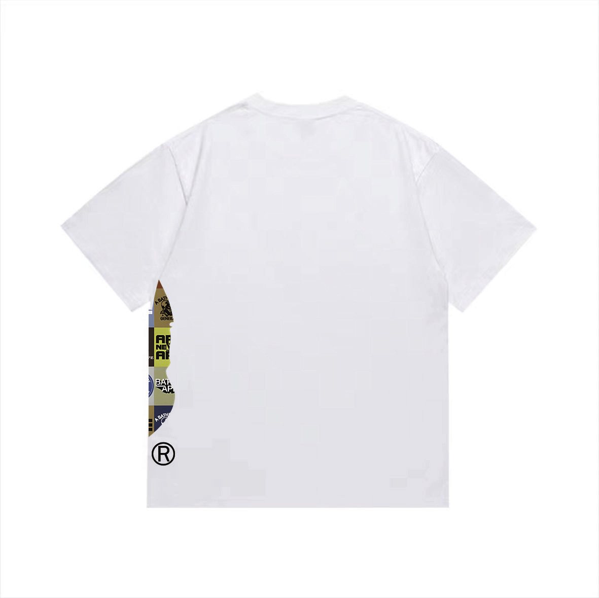 BAPE Ape-Head Collage Short-Sleeve T-Shirt ¡ª back