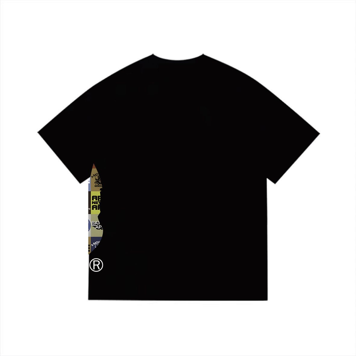 BAPE Ape-Head Collage Short-Sleeve T-Shirt ¡ª back
