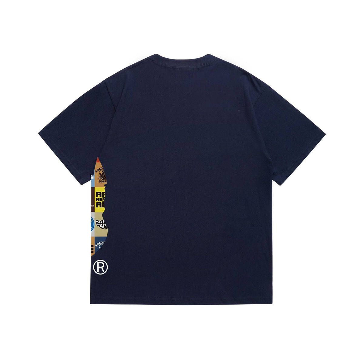 BAPE Ape-Head Collage Short-Sleeve T-Shirt ¡ª back