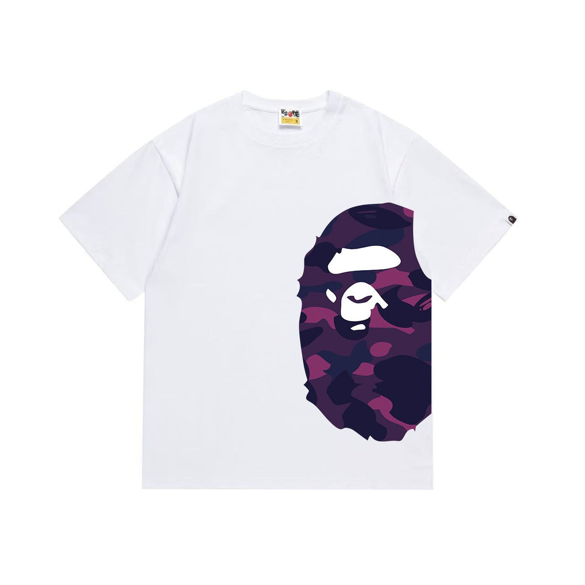 BAPE Purple Camo Side Graphic T-Shirt ¡ª hero