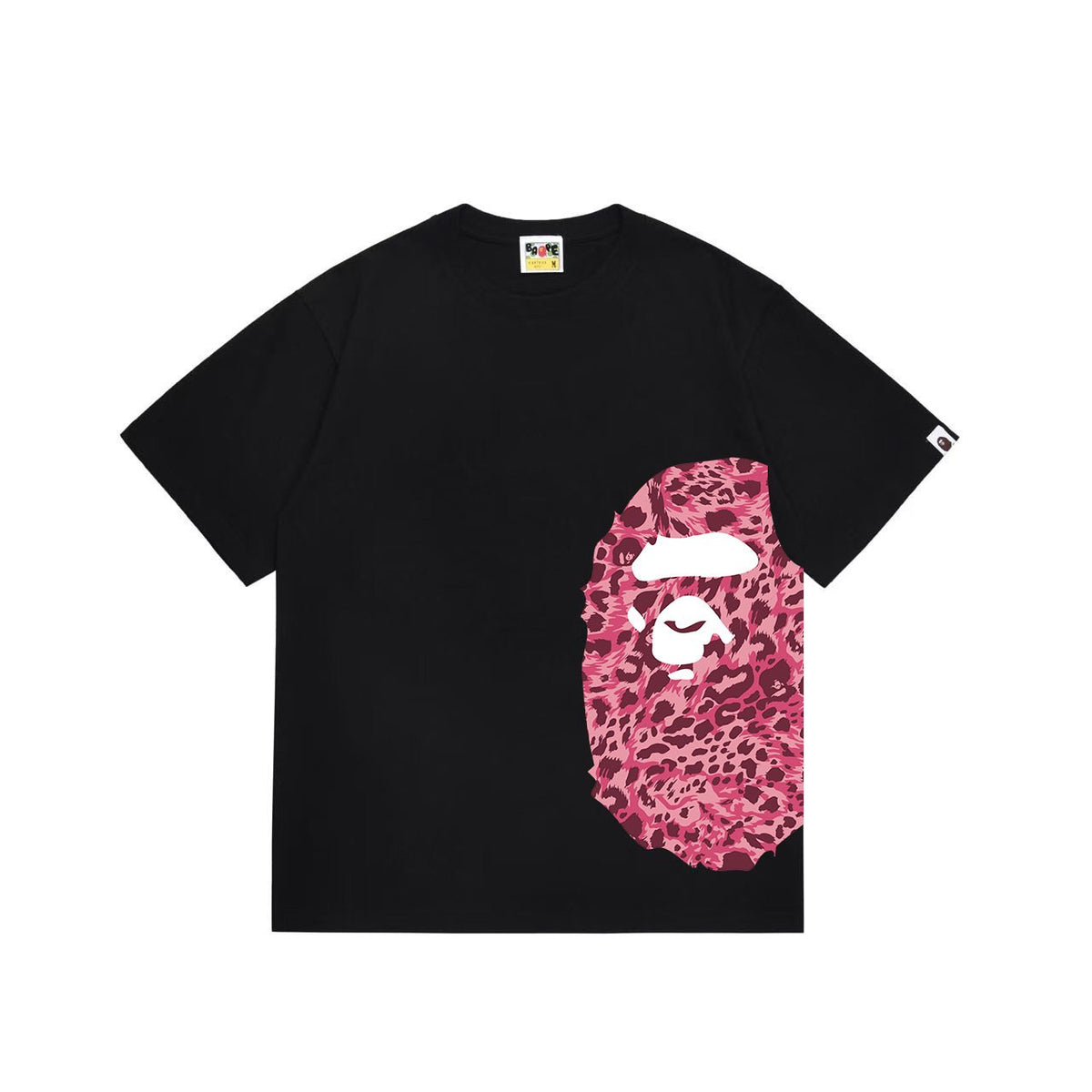 BAPE Pink Camo Ape Head Graphic T-Shirt ¡ª front