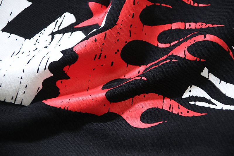 HELISTAR Flame Graphic Short-Sleeve T-Shirt ¡ª detail