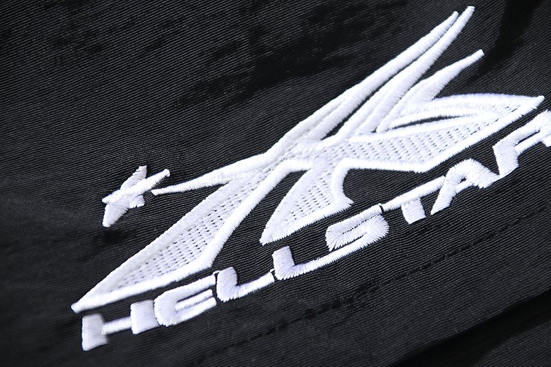 HELISTAR Logo Detail Shorts ¡ª detail