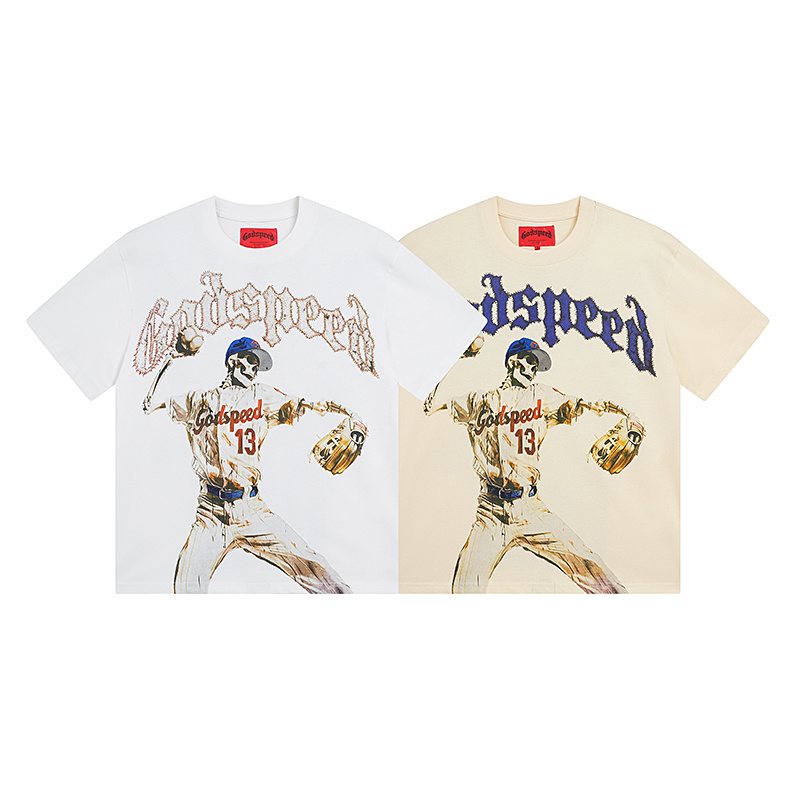 Godspeed Baseball Graphic T-Shirt ¡ª comparison