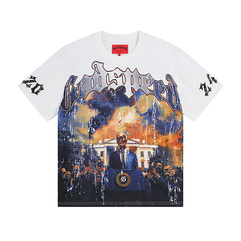 Godspeed Rock Graphic Short-Sleeve T-Shirt ¡ª front