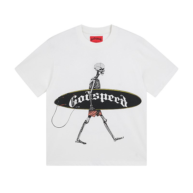 Godspeed Skeleton Graphic T-Shirt ¡ª front