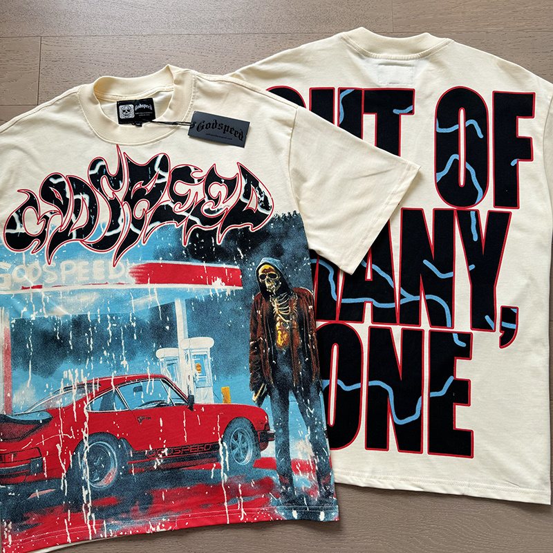 Godspeed Rock Street Graphic T-Shirt ¡ª comparison