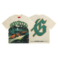 Godspeed Cream Boat Graphic Short-Sleeve T-Shirt ¡ª hero