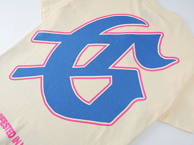 Godspeed Cream Front & Back Graphic T-Shirt ¡ª detail