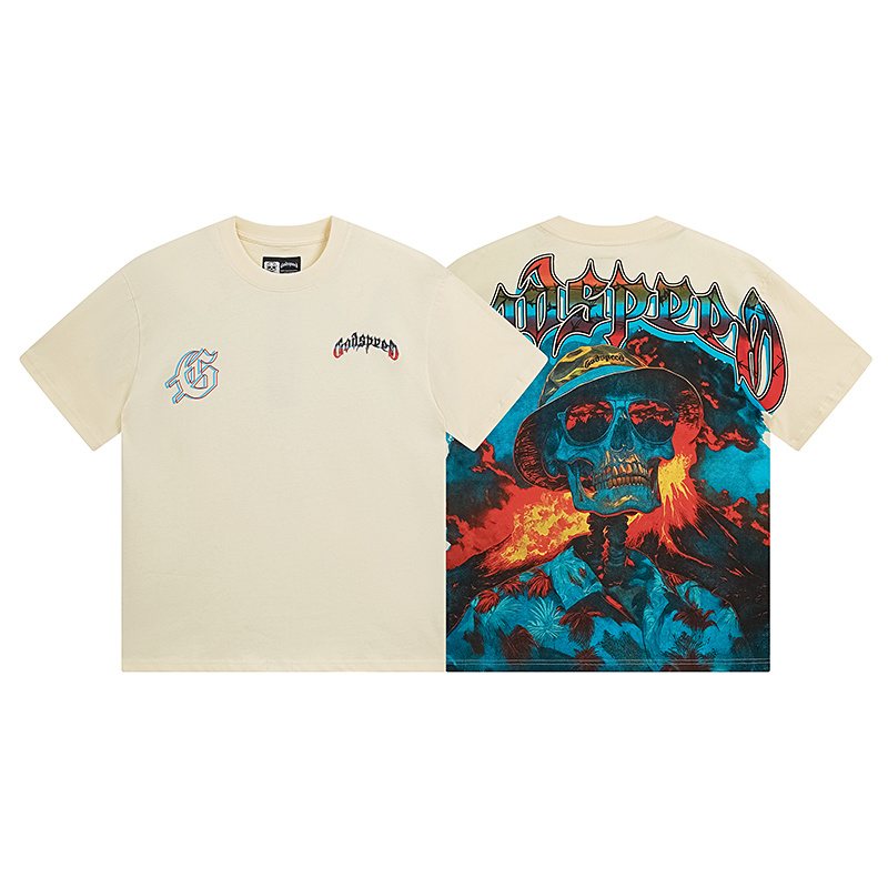 Godspeed Skull Graphic Short-Sleeve T-Shirt ¡ª hero
